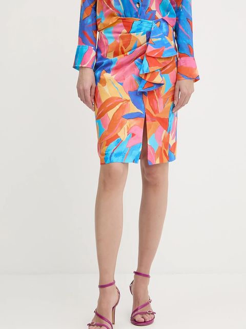 Morgan spódnica bawełniana kolor multikolor mini ołówkowa JDILA.F - zdjęcie produktu nr 1