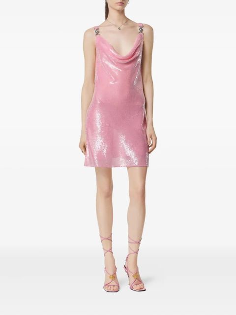 Versace sequinned slip mini dress - Pink - zdjęcie produktu nr 2