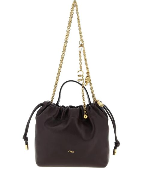 Chloé mini Icons shoulder bag - Brown - zdjęcie produktu nr 1