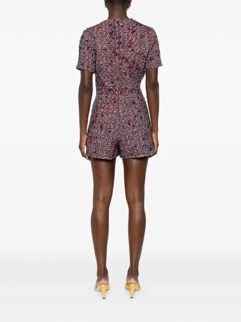 Gucci buttoned short-sleeve playsuit - 4956