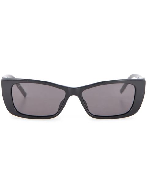 Gucci Eyewear rectangle-frame sunglasses - Black - zdjęcie produktu nr 1