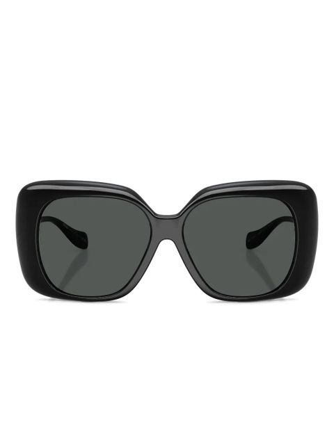 Versace Eyewear Medusa square-frame sunglasses - Black - zdjęcie produktu nr 1