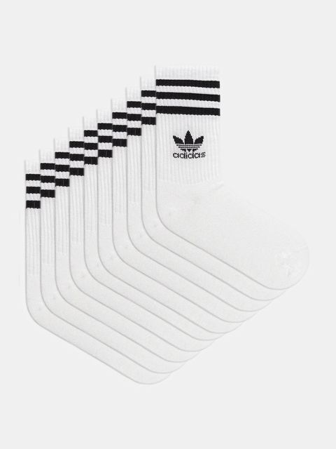 adidas Originals skarpetki 3-Stripes 10-pack kolor biały JZ0587 - zdjęcie produktu nr 1