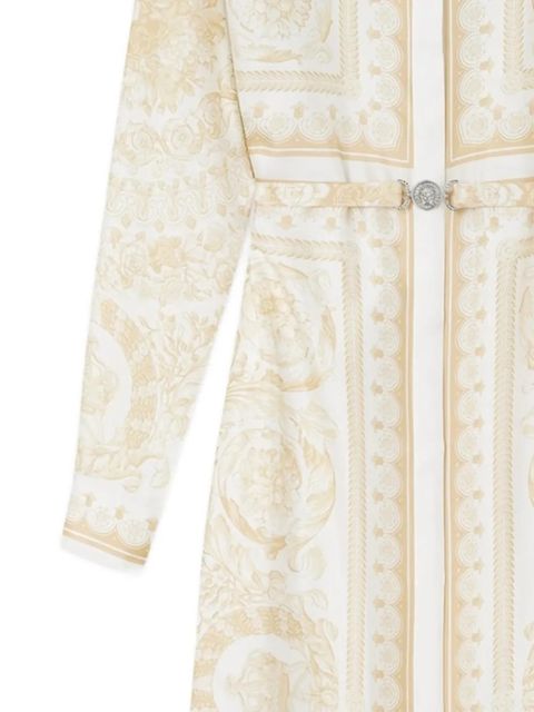 Versace belt print dress - Neutrals - zdjęcie produktu nr 2