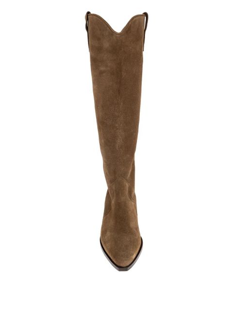 ISABEL MARANT Denvee pointed-toe boot - Brown
