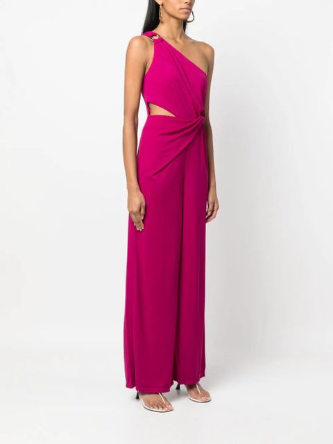 Lauren Ralph Lauren one-shoulder cut-out jumpsuit - Pink - zdjęcie produktu nr 2