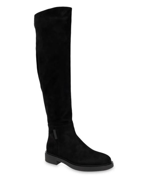 Gianvito Rossi Lexington leather boots - Black - zdjęcie produktu nr 2