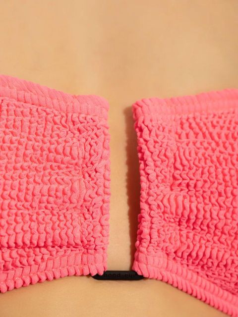 Bond-eye Blake bandeau bikini top - Pink