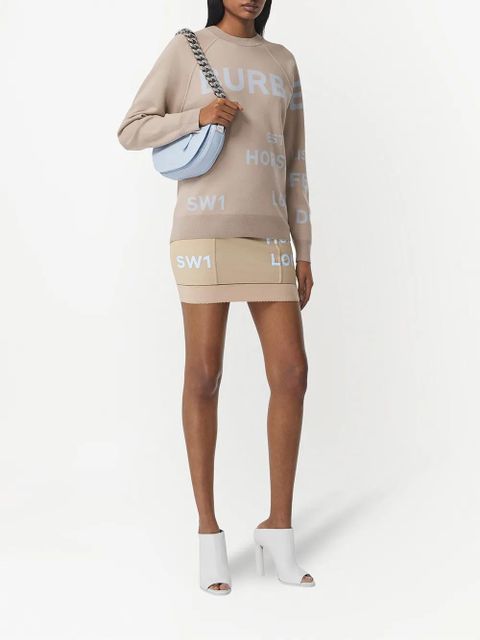 Burberry Horseferry print mini skirt - Brown - zdjęcie produktu nr 2