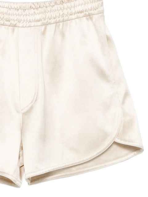 Nanushka elastic-waistband shorts - Neutrals