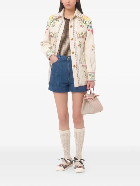 Valentino Garavani lightweight denim shorts - Blue - zdjęcie produktu nr 2