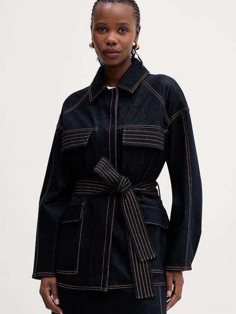 MM by Max Mara kurtka jeansowa WEST