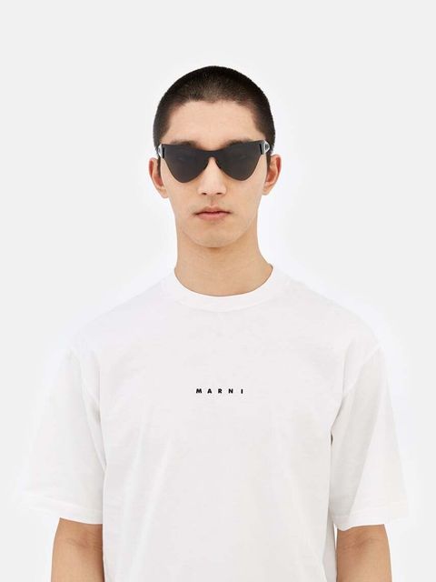 Marni okulary przeciwsłoneczne Mauna Lola kolor czarny EYMRN00029 004 GV2