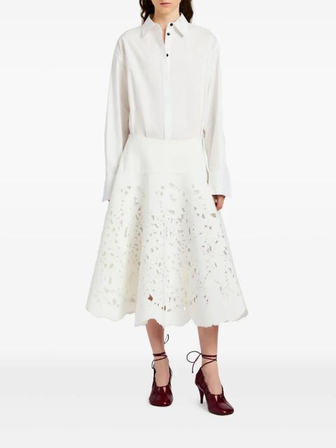 Proenza Schouler Olene midi skirt - White - zdjęcie produktu nr 2