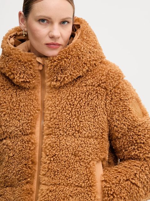 Save The Duck kurtka DADA kolor brązowy zimowa D32369W.CURL21