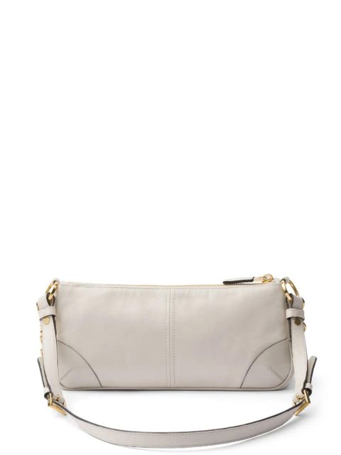 Prada Re-Edition leather shoulder bag - White - zdjęcie produktu nr 2