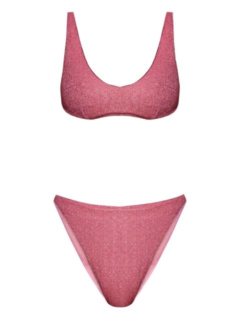 Oséree scoop-neck bikini - Pink - zdjęcie produktu nr 1
