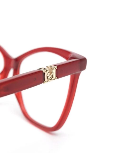 Max Mara Eyewear wayfarer-frame optical glasses - Red
