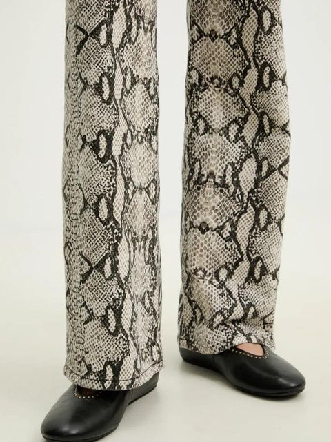 Answear.LAB baleriny skórzane kolor czarny