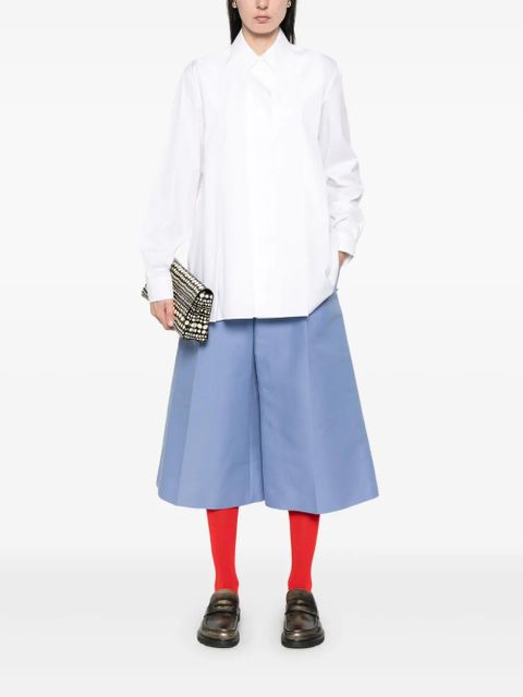 Marni organic-cotton logo-embroidered shirt - White - zdjęcie produktu nr 2