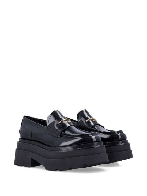 Alexander Wang 75mm Carter platform loafers - Black - zdjęcie produktu nr 2