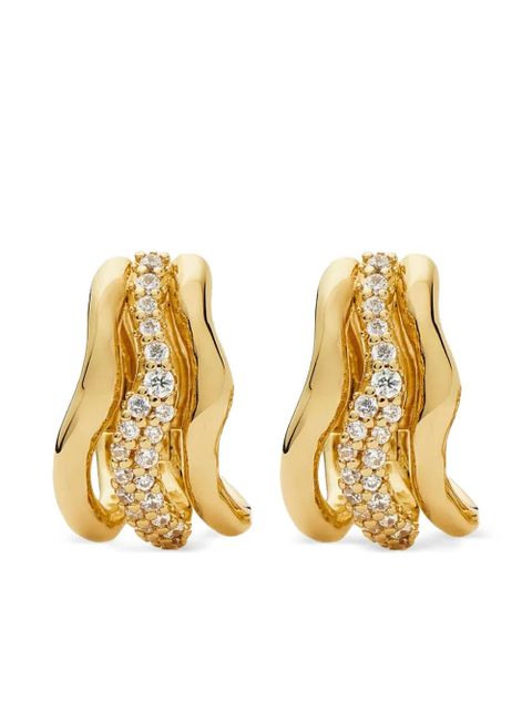 Missoma Molten hoop earrings - Gold - zdjęcie produktu nr 1