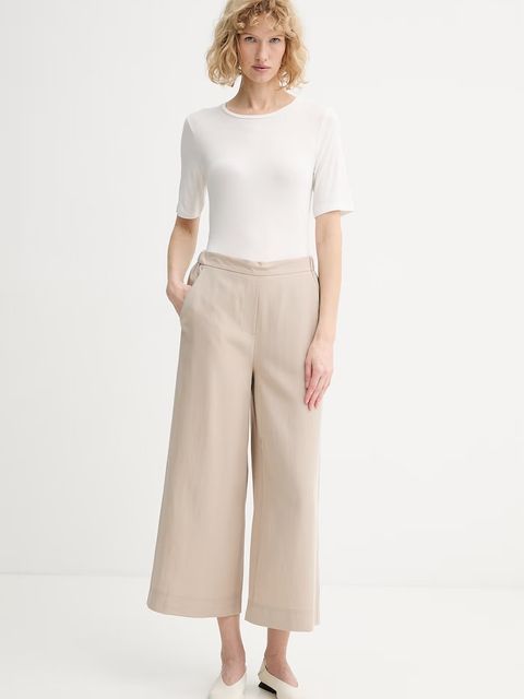 Marc O'Polo spodnie z domieszką lnu - zdjęcie produktu nr 1