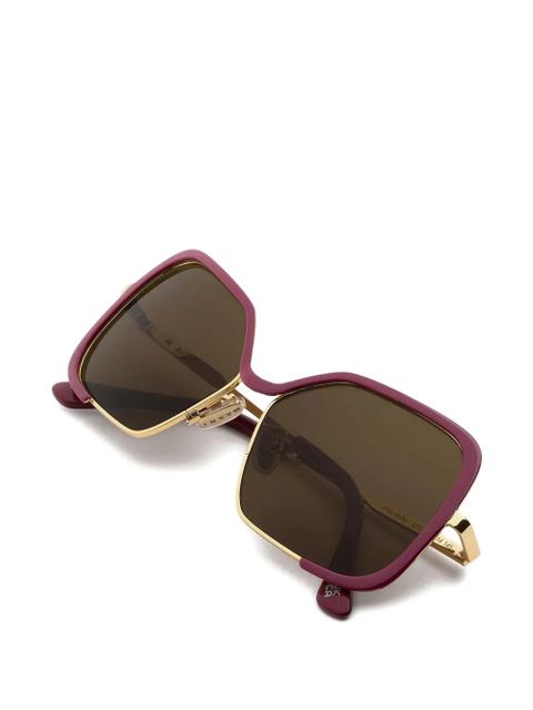 Marni Eyewear square-frame sunglasses - Purple