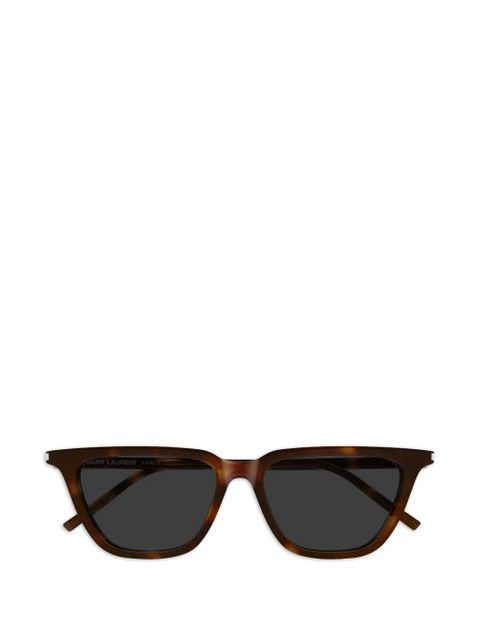 Saint Laurent Eyewear square-frame sunglasses - Brown - zdjęcie produktu nr 1