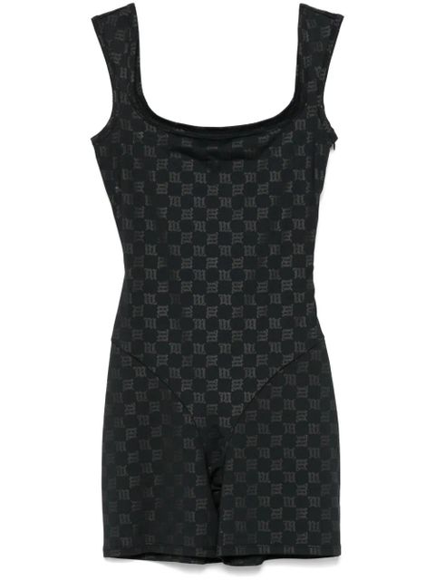 MISBHV monogram playsuit - Black - zdjęcie produktu nr 1