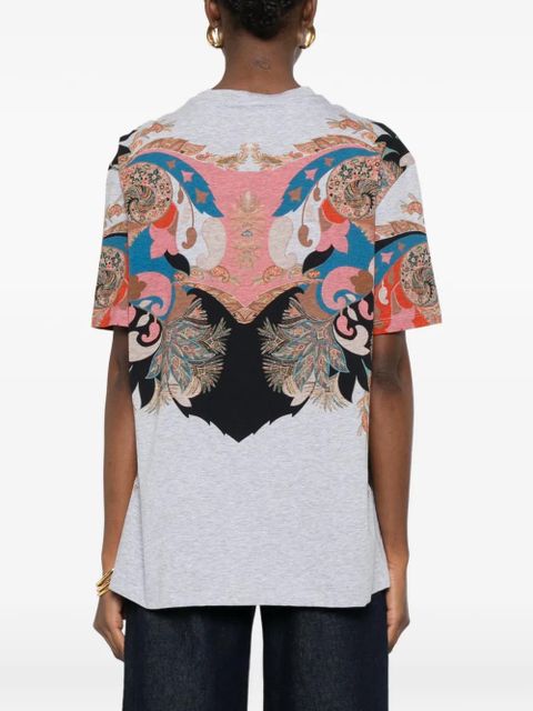 ETRO paisley T-shirt - Grey