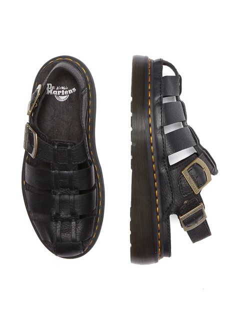 Dr. Martens sandały skórzane Wrenlie