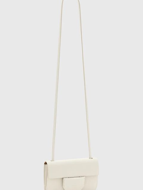 AllSaints torebka skórzana ANN kolor biały W122XC - zdjęcie produktu nr 2