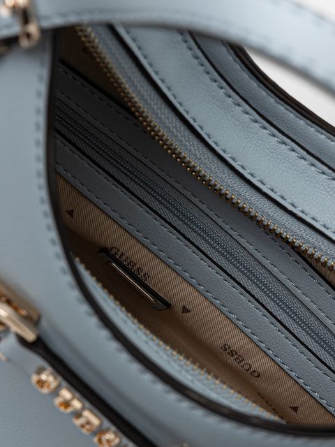 Guess torebka LEFIA kolor niebieski HWBG96 44050