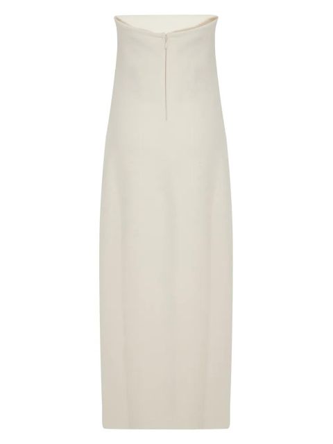 Gabriela Hearst Immanuel midi dress - Neutrals