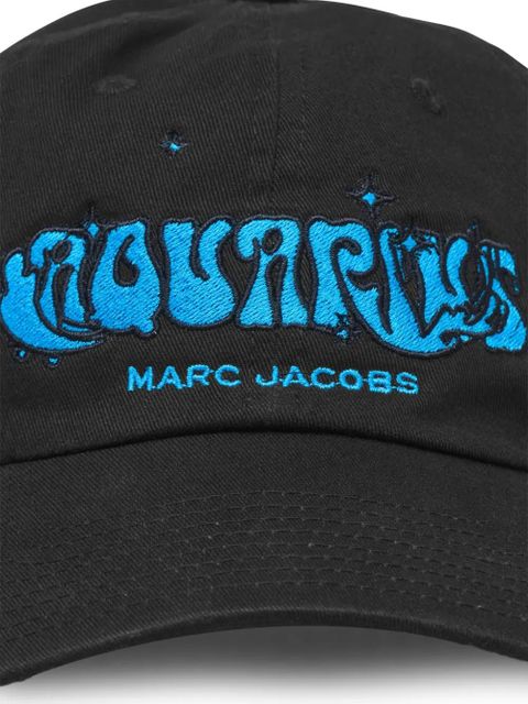 Marc Jacobs The Zodiac embroidered baseball cap - Black