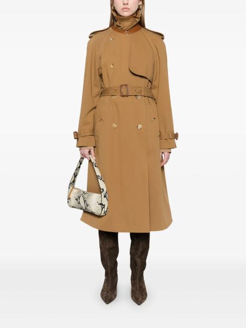 Chloé gabardine trench coat - Neutrals