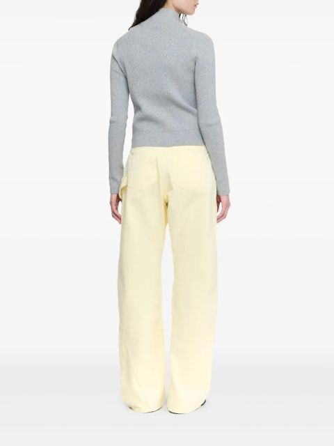 JW Anderson Twisted Workwear trousers - Yellow