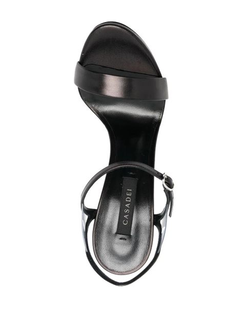 Casadei open-toe heeled sandals - Black