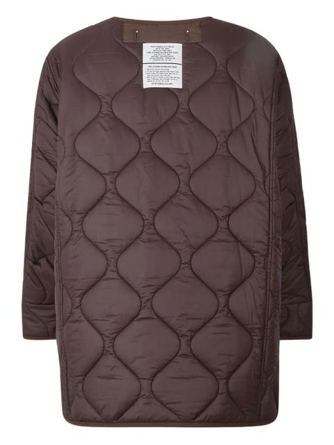 The Frankie Shop Teddy quilted jacket - Brown - zdjęcie produktu nr 2