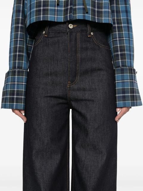 LOEWE high-waist jeans - Blue