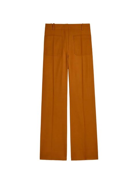 Victoria Beckham patch pocket trousers - Orange - zdjęcie produktu nr 1