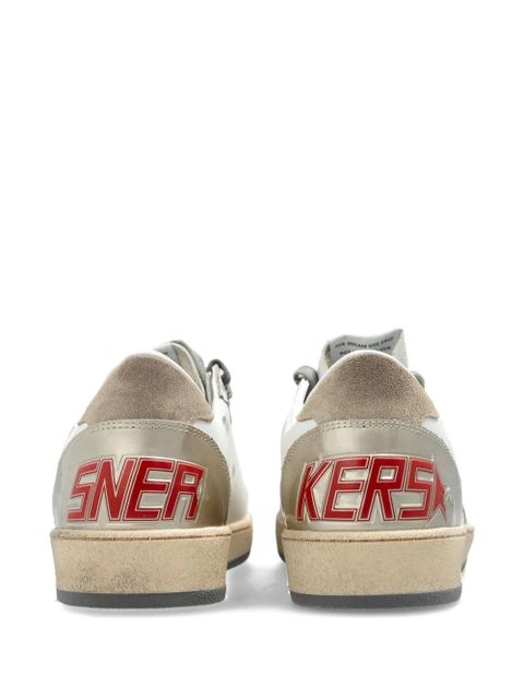 Golden Goose Ball Star leather sneakers - White