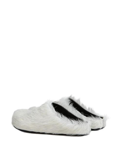 Marni Fussbett Sabot mules - White