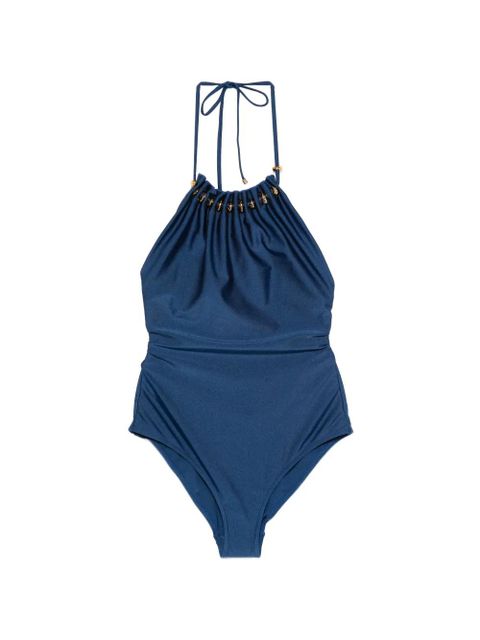ZIMMERMANN Aster embellished swimsuit - Blue - zdjęcie produktu nr 1