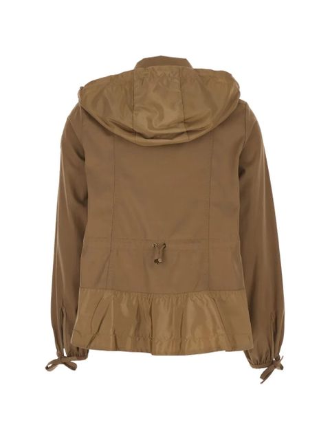 Moncler Adenium hooded patch-pocket jacket - Brown - zdjęcie produktu nr 2