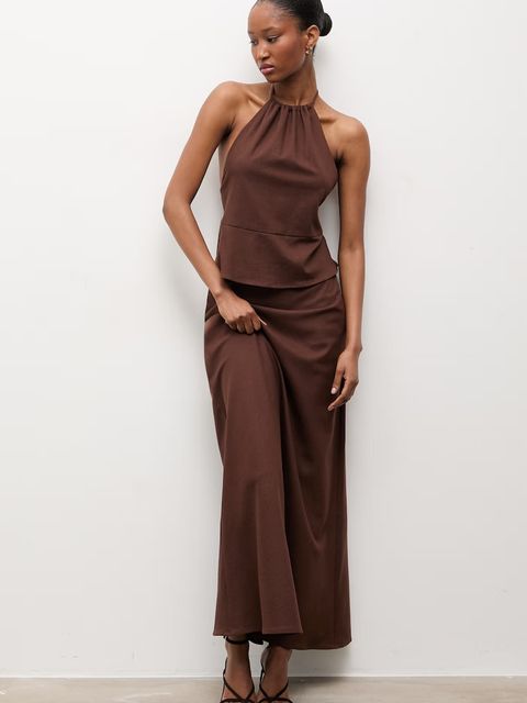 Answear.LAB komplet damski z lnem