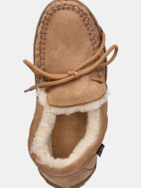 Answear.LAB śniegowce zamszowe kolor brązowy - zdjęcie produktu nr 2