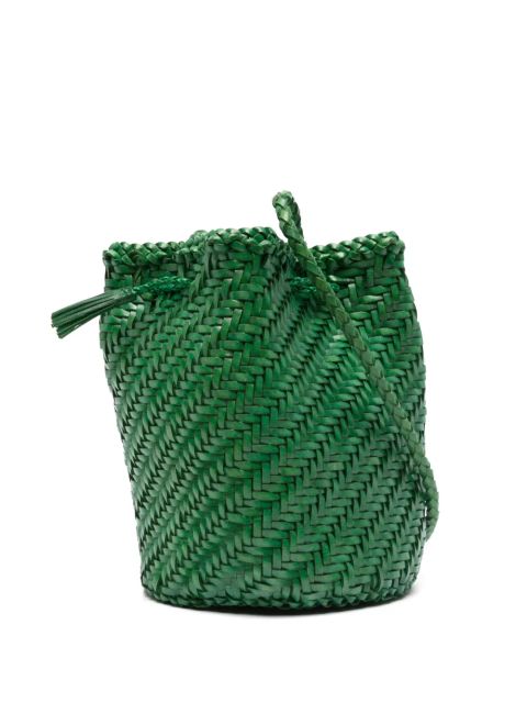 DRAGON DIFFUSION Pompom Double Jump cross body bag - Green