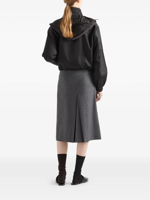 Prada zip-up bomber jacket - Black